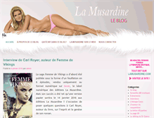 Tablet Screenshot of blog.lamusardine.com